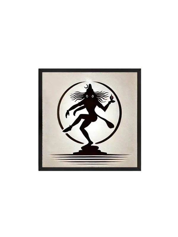 Box_Fiber_Frame_Minimalist_Silhouette_of_Nataraja_in_Cosmic_Dance_-_Canvas_Painting_|_Shiva_Art,_Indian_Traditional_Decor,_Monochrome_Religious_Painting_(BLF36X360241)