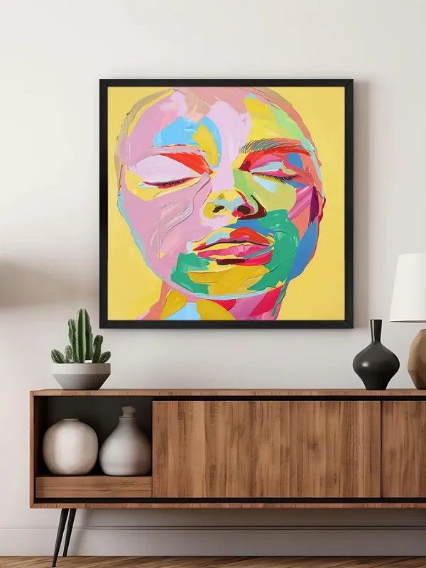Box_Fiber_Frame_Colorful_Expressionist_Face_Canvas-Wrapped_Painting_-_24X24_|_Bold_Portrait_Art_for_Living_Spaces_(BLF24X240433)