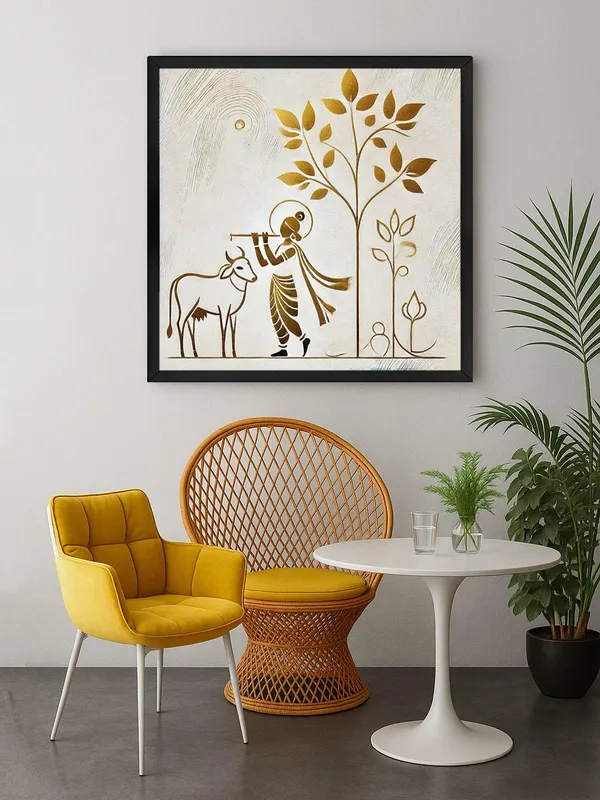 Box_Fiber_Frame_Minimalist_Golden_Outline_of_Krishna_Playing_the_Flute_under_a_Tree_-_Canvas_Painting_(BLF24X240244)