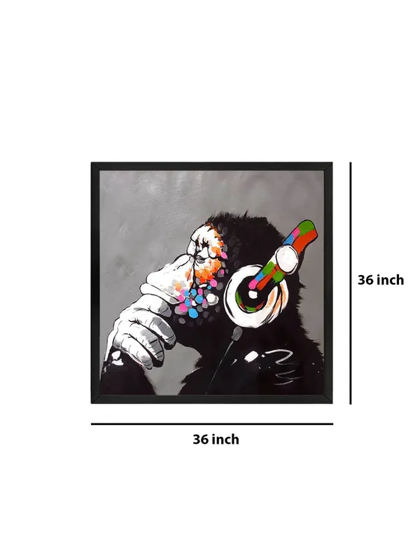 Box_Fiber_Frame_Quirky_Monkey_with_Headphones_Canvas-Wrapped_Painting_Fun_Art_for_Modern_Interiors_(BLF36X360308)