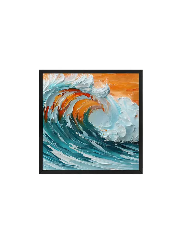 Box_Fiber_Frame_Colorful_Bouquet_Canvas-Wrapped_Painting_36X36_-_Flower_Petals_Art_(BLF36X360467)