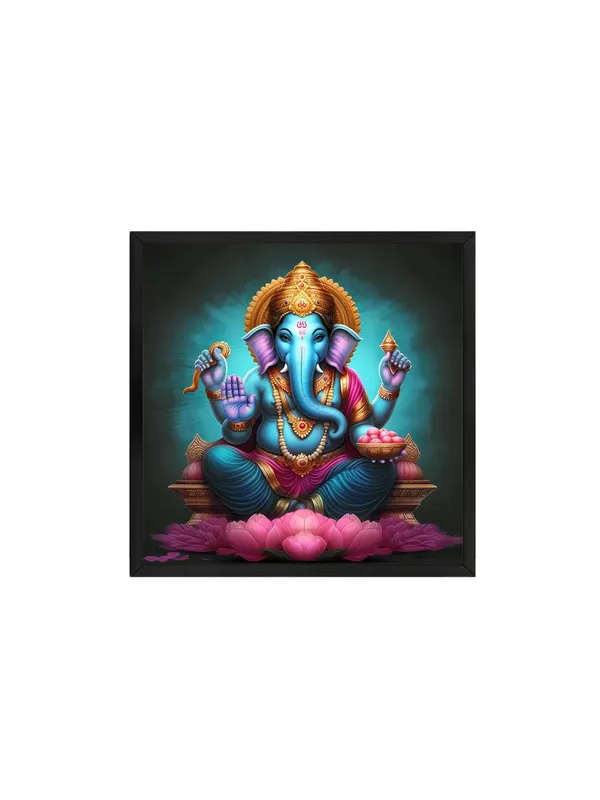 Box_Fiber_Frame_Divine_Luminescence:_The_Eternal_Presence_of_Lord_Ganesha_Radiating_Wisdom_and_Prosperity_-_Canvas_Painting_|_Hindu_Art,_Spiritual_Decor,_Wall_Art_(BLF36X360226)