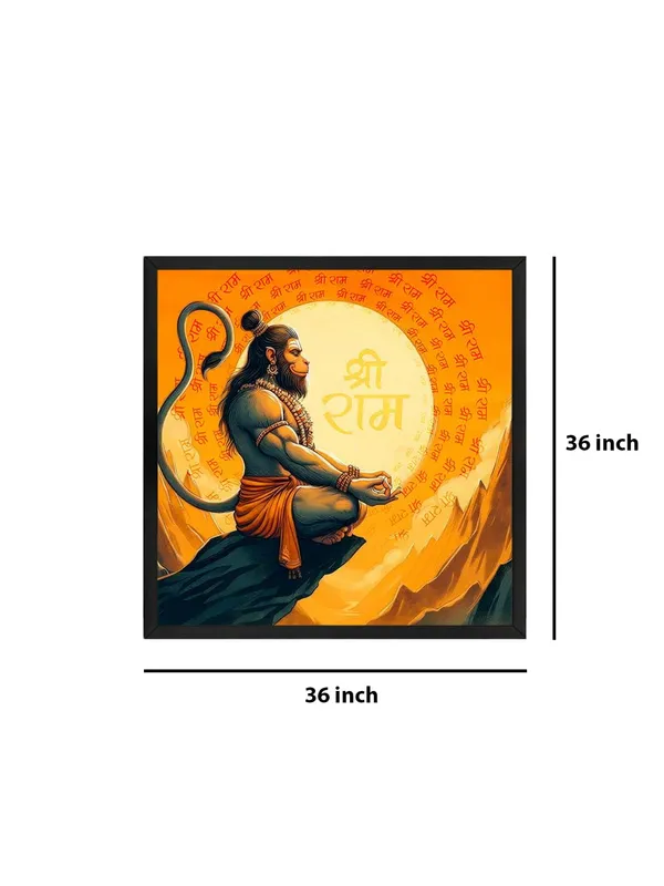 Box_Fiber_Frame_Hanuman_in_Glowing_Light_Canvas_Painting:_Radiant_and_Powerful_Representation_of_Lord_Hanuman_|_Illuminating_Spiritual_Art_for_Home_D�cor_(BLF36X360266)