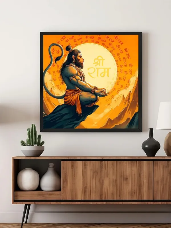 Box_Fiber_Frame_Hanuman_in_Glowing_Light_Canvas_Painting:_Radiant_and_Powerful_Representation_of_Lord_Hanuman_|_Illuminating_Spiritual_Art_for_Home_D�cor_(BLF36X360266)