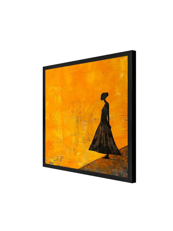 Box_Fiber_Frame_Canvas-Wrapped_Elegant_Lady_in_Evening_Gown_Painting_24X24_-_Sophisticated_Decor_(BLF24X240496)