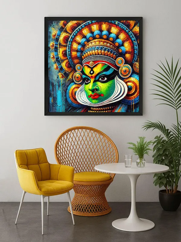 Box_Fiber_Frame_Bold_Kathakali_Portrait_Canvas-Wrapped_Painting_|_Bright_Cultural_Art_for_Homes,_Studios,_and_Theatres_24X24_Inches_(BLF24X240510)