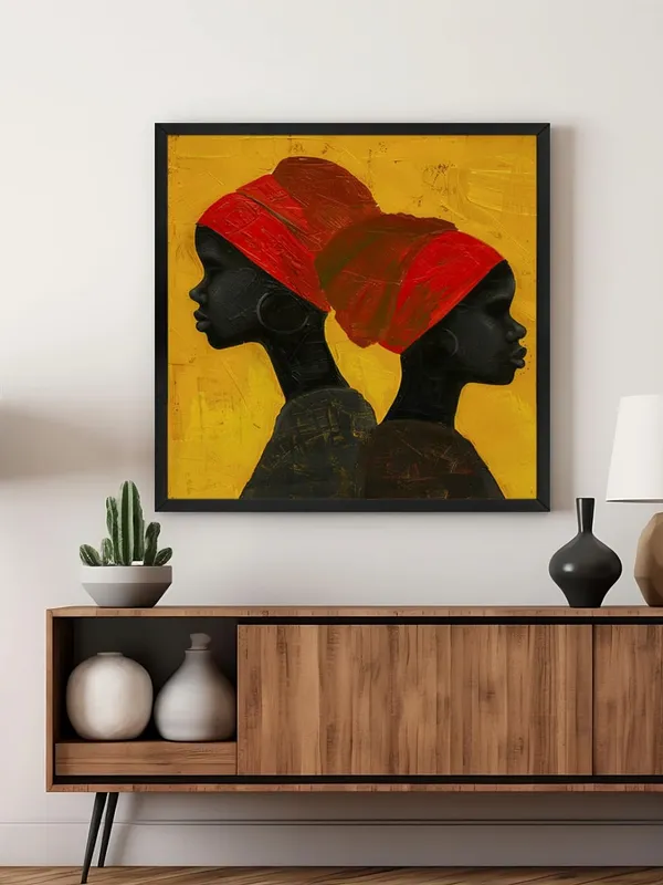Box_Fiber_Frame_Modern_African_Silhouette_Canvas-Wrapped_Painting_24X24_�_Bold_African_Art_Decor_(BLF24X240478)