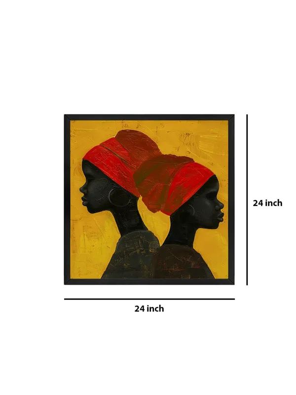 Box_Fiber_Frame_Modern_African_Silhouette_Canvas-Wrapped_Painting_24X24_�_Bold_African_Art_Decor_(BLF24X240478)