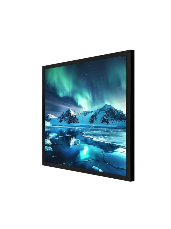 Box_Fiber_Frame_Frozen_Splendor_Canvas-Wrapped_Painting_24X24_-_Icy_Mountains_Under_Green_Sky_(BLF24X240342)