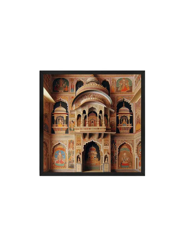 Box_Fiber_Frame_Traditional_Indian_Architectural_Art_Print_-_Intricate_Interior_with_Richly_Decorated_Murals_and_Carvings_(BLF24X240162)