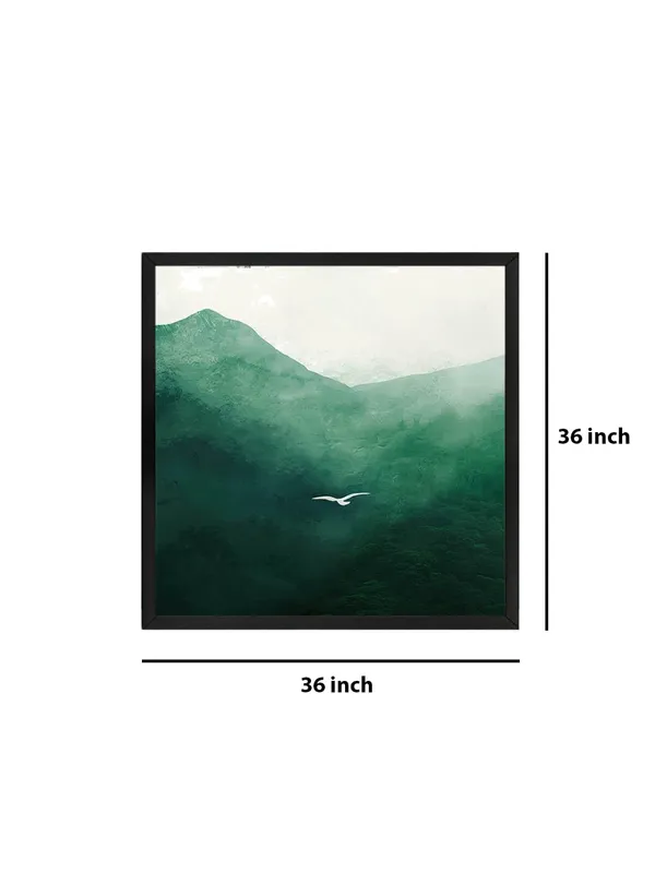 Box_Fiber_Frame_Serene_Mountain_Scene_with_Bird_Canvas-Wrapped_Painting_-_Size_36X36_-_Tranquil_Art_Piece_(BLF36X360361)