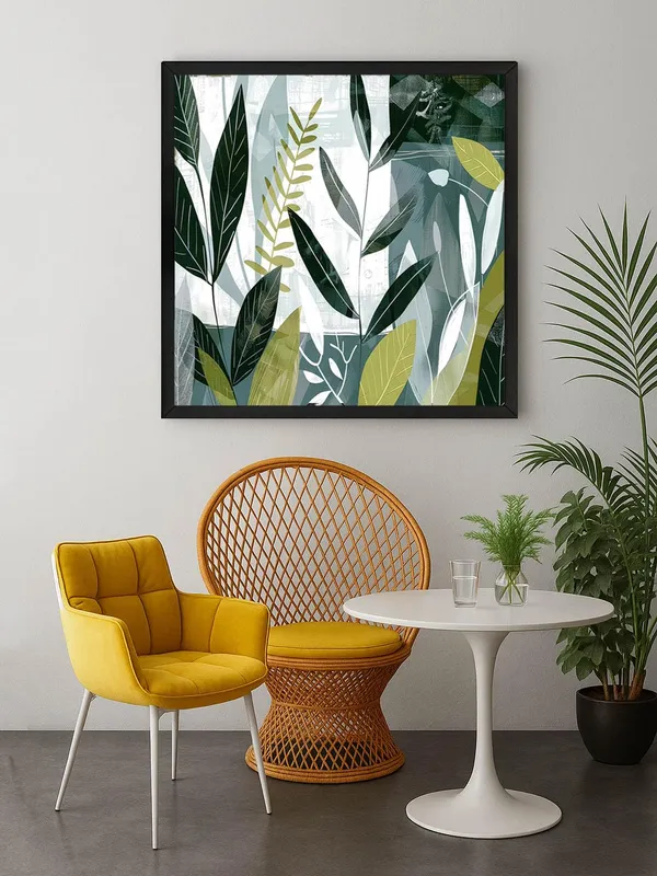 Box_Fiber_Frame_Whispers_of_the_Forest_abstract_green_foliage_abstract_painting_for_living_room_(BLF36X360192)