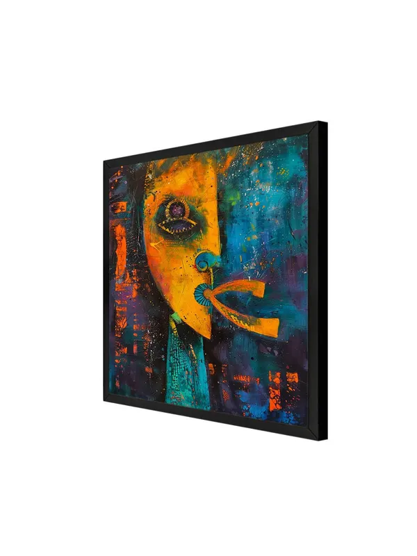 Box_Fiber_Frame_Mystical_Mask_Canvas-Wrapped_Painting_36X36_�_Colorful_Tribal_Art_Wall_Decor_(BLF36X360481)