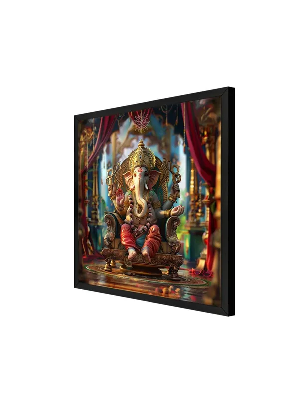 Box_Fiber_Frame_In_the_Heart_of_the_Universe:_Lord_Ganesha's_Divine_Guidance_Illuminating_the_Path_to_Success_-_Canvas_Painting_(BLF24X240230)