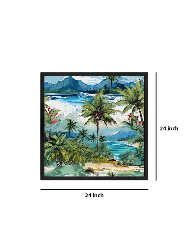Box_Fiber_Frame_Tropical_Beach_Art_Print_-_Vibrant_Palm_Trees,_Mountains,_and_Turquoise_Sea_Painting_for_Exotic_Home_D�cor_(BLF24X240146)