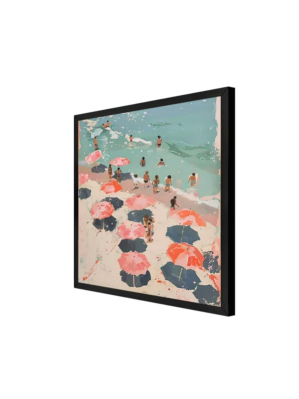 Box_Fiber_Frame_Canvas-Wrapped_Beach_Scene_Painting,_24X24_�_Perfect_for_Coastal_D�cor,_Bright_Colors_of_Summer,_Seaside_Art_Wall_D�cor_(BLF24X240438)