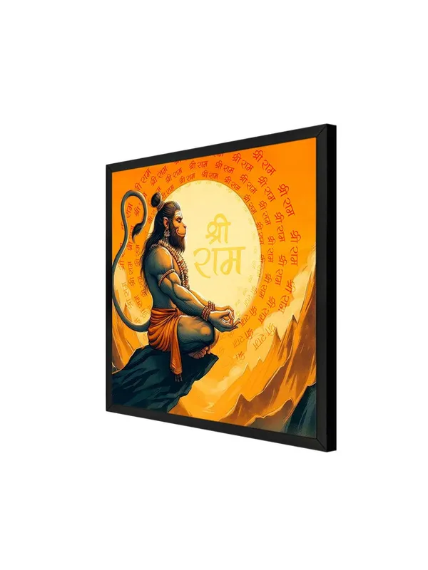 Box_Fiber_Frame_Hanuman_in_Glowing_Light_Canvas_Painting:_Radiant_and_Powerful_Representation_of_Lord_Hanuman_|_Illuminating_Spiritual_Art_for_Home_D�cor_(BLF24X240266)