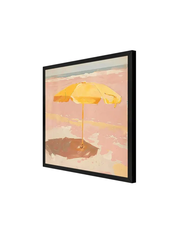 Box_Fiber_Frame_Canvas-Wrapped_Minimalist_Yellow_Umbrella_Beach_Painting,_36X36_�_Calm_Coastal_Serenity,_Neutral_Tones,_Modern_Home_D�cor_(BLF36X360440)