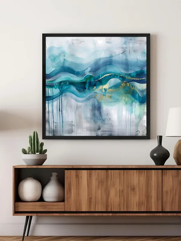 Box_Fiber_Frame_Waves_of_Tranquility_abstract_image_with_flowing_blue_and_green_colors_representing_waves_abstract_art_wall_painting_(BLF36X360189)