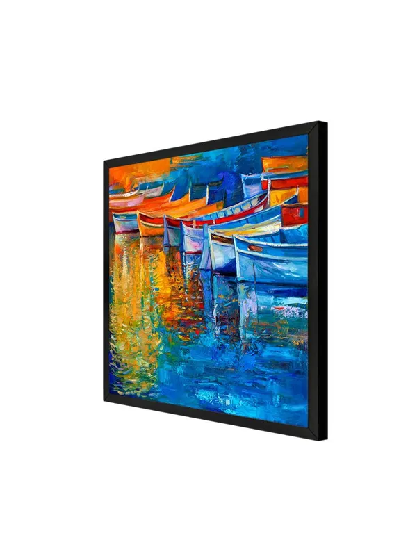 Box_Fiber_Frame_Colorful_Boats_Canvas-Wrapped_Painting,_Vibrant_Art_for_Dynamic_Spaces_(BLF24X240315)