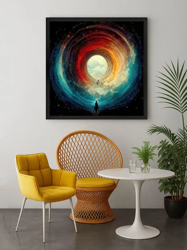 Box_Fiber_Frame_Cosmic_Tunnel_Canvas:_Mesmerizing_Abstract_Art_with_Colorful_Gradient_for_Modern_Home_and_Office_D�co_(BLF36X360294)
