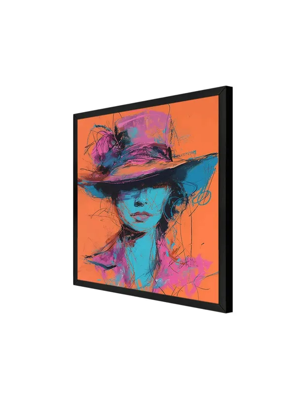 Box_Fiber_Frame_Hat_Silhouette_Canvas-Wrapped_Painting,_36X36_-_Bold_and_Colorful_Abstract_Art_for_Modern_Interiors_(BLF36X360408)