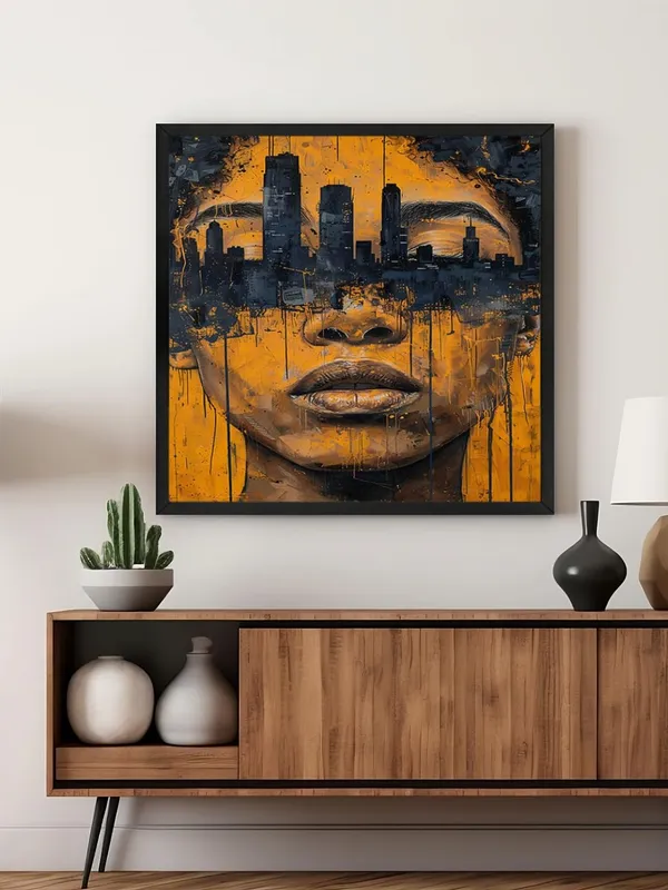 Box_Fiber_Frame_Urban_Portrait_Fusion_Canvas-Wrapped_Painting_-_36X36_Inch_-_Bold_Cityscape_Art_for_Modern_Interiors_(BLF36X360418)