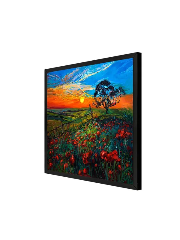 Box_Fiber_Frame_Canvas-Wrapped_Sunset_Over_Field_Painting,_24X24_�_Bright_Horizon,_Nature�s_Beauty,_Perfect_for_Relaxing_Spaces_(BLF24X240447)