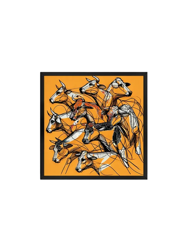 Box_Fiber_Frame_Canvas_Wrapped_Painting_of_Running_Bulls_-_Dynamic_Art_for_Bold_Living_Rooms_-_24X24_Inches_(BLF24X240556)