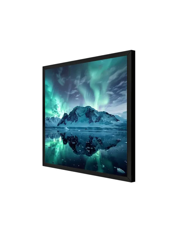 Box_Fiber_Frame_Serene_Glow_Canvas-Wrapped_Painting_24X24_-_Arctic_Landscape_with_Aurora_Borealis_(BLF24X240340)