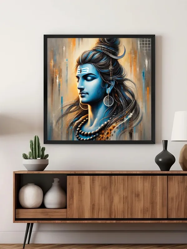 Box_Fiber_Frame_Peaceful_Shiva_Portrait_Canvas_Painting:_Serene_Lord_Shiva_Art_for_Meditation_Rooms_and_Tranquil_Living_Spaces_(BLF36X360283)