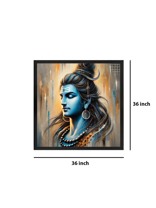 Box_Fiber_Frame_Peaceful_Shiva_Portrait_Canvas_Painting:_Serene_Lord_Shiva_Art_for_Meditation_Rooms_and_Tranquil_Living_Spaces_(BLF36X360283)