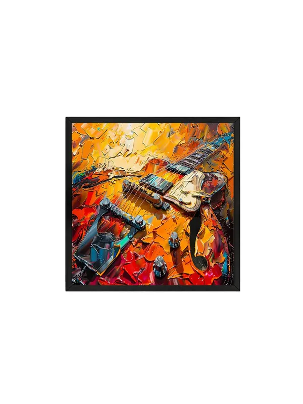 Box_Fiber_Frame_Canvas-Wrapped_Electric_Guitar_Abstract_Painting,_36X36_�_Bold_Colors,_Music_Lover�s_Art,_Modern_Wall_D�cor_for_Studio_(BLF36X360444)