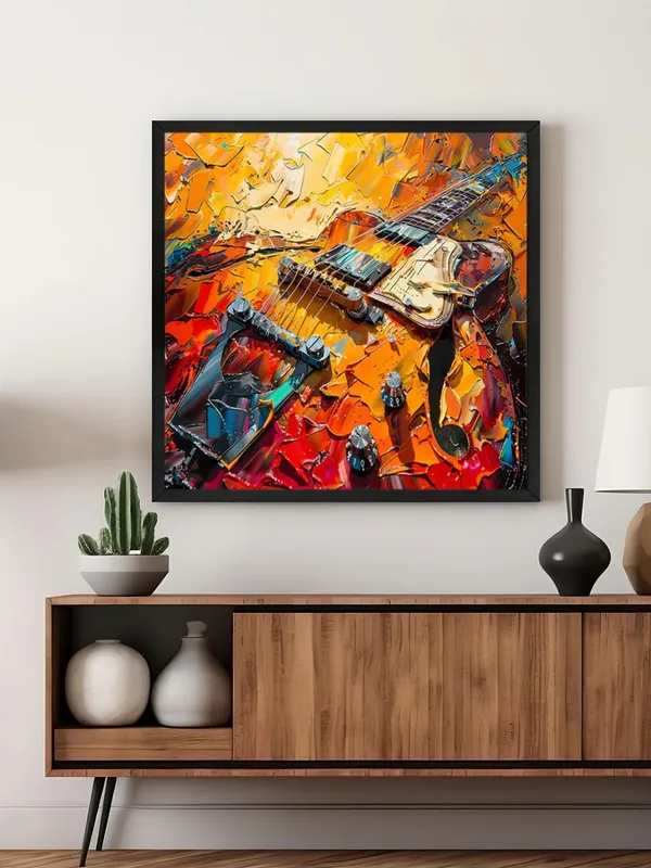 Box_Fiber_Frame_Canvas-Wrapped_Electric_Guitar_Abstract_Painting,_36X36_�_Bold_Colors,_Music_Lover�s_Art,_Modern_Wall_D�cor_for_Studio_(BLF36X360444)