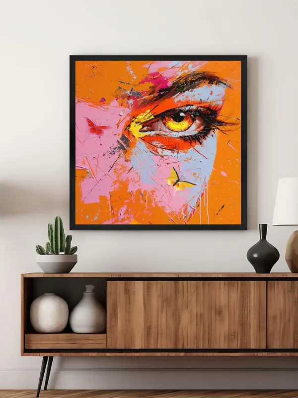 Box_Fiber_Frame_Eye_of_Color_Canvas-Wrapped_Painting_36X36_-_Abstract_Expression_with_Vibrant_Palette_(BLF36X360377)