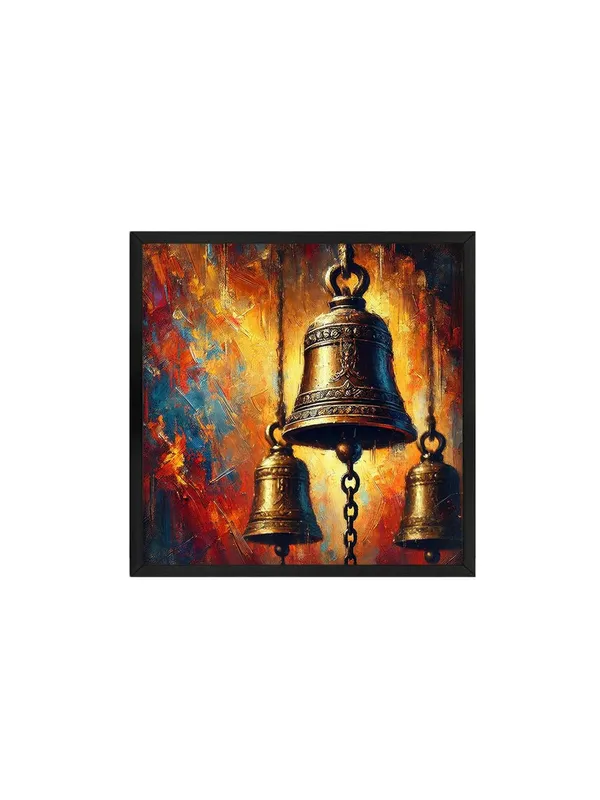 Box_Fiber_Frame_Golden_Temple_Bells_with_Vibrant_Abstract_Background_-_Canvas_Painting_|_Spiritual_Art,_Indian_Religious_Decor,_Temple_Deco_(BLF36X360247)