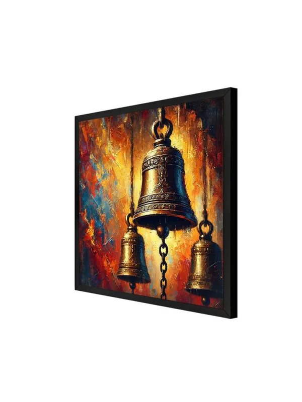 Box_Fiber_Frame_Golden_Temple_Bells_with_Vibrant_Abstract_Background_-_Canvas_Painting_|_Spiritual_Art,_Indian_Religious_Decor,_Temple_Deco_(BLF36X360247)