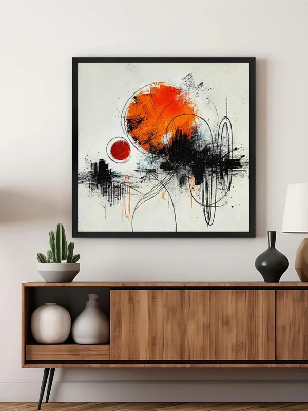 Box_Fiber_Frame_Canvas_Wrapped_Abstract_Painting_of_Urban_Energy_-_Modern_Art_for_Contemporary_Spaces_-_24X24_Inches_(BLF24X240555)