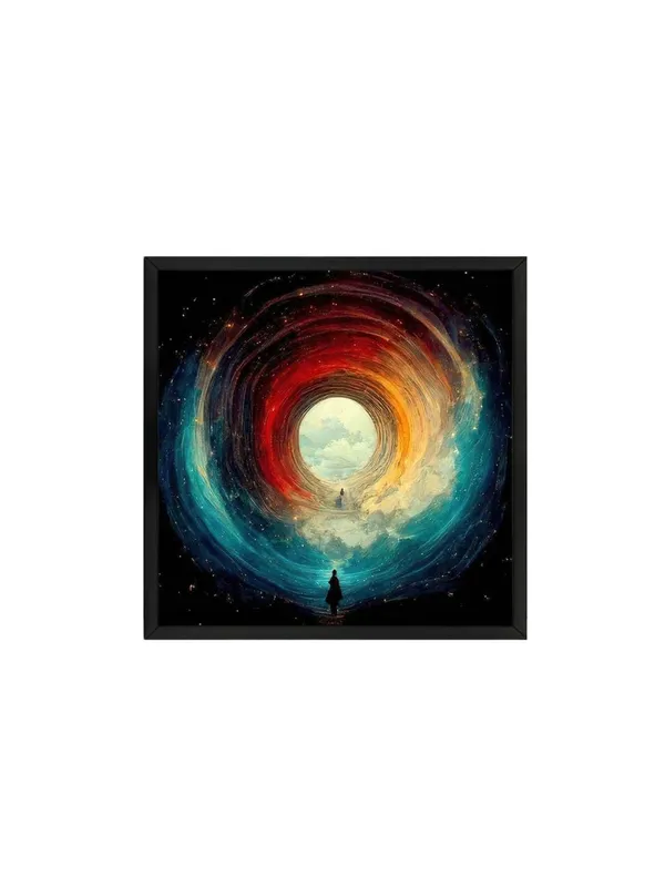 Box_Fiber_Frame_Cosmic_Tunnel_Canvas:_Mesmerizing_Abstract_Art_with_Colorful_Gradient_for_Modern_Home_and_Office_D�co_(BLF24X240294)