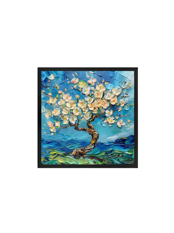 Box_Fiber_Frame_Blossoming_Cherry_Tree_Canvas-Wrapped_Painting_24X24_-_Springtime_Floral_Art_for_Bedroom_(BLF24X240458)