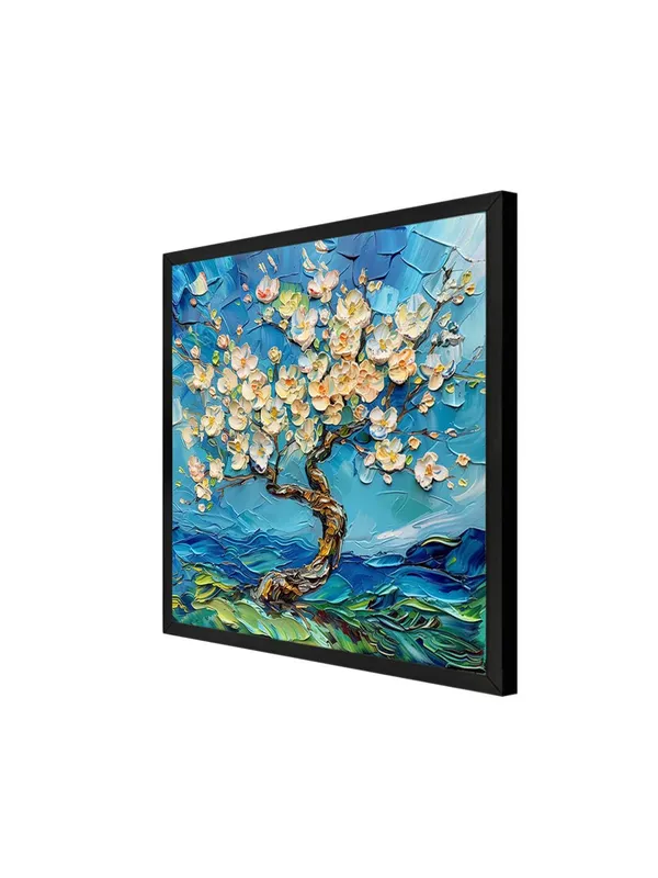 Box_Fiber_Frame_Blossoming_Cherry_Tree_Canvas-Wrapped_Painting_24X24_-_Springtime_Floral_Art_for_Bedroom_(BLF24X240458)