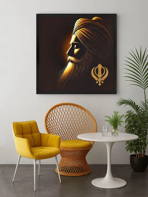 Box_Fiber_Frame_Sikh_Guru_Silhouette:_A_Profound_Canvas_Painting_Reflecting_Wisdom,_Heritage,_and_Spiritual_Depth_(BLF36X360305)
