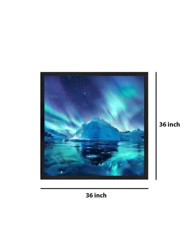 Box_Fiber_Frame_Celestial_Wolf_Canvas-Wrapped_Painting_36X36_-_Howling_Silhouette_at_Full_Moon_(BLF36X360343)
