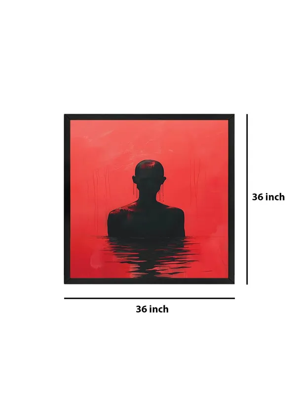 Box_Fiber_Frame_Reflective_Back_Silhouette_Canvas-Wrapped_Painting_-_Size_36X36_-_Calm_and_Meditative_Art_(BLF36X360366)