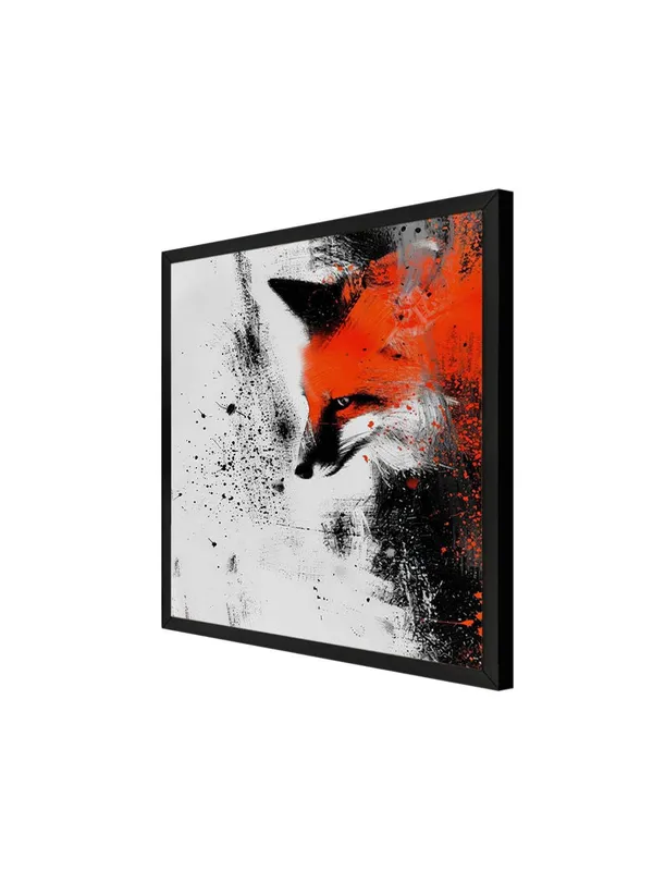 Box_Fiber_Frame_Contemporary_Abstract_Fox_Canvas-Wrapped_Painting_-_Size_24X24_-_Modern_Animal_Art_(BLF24X240359)