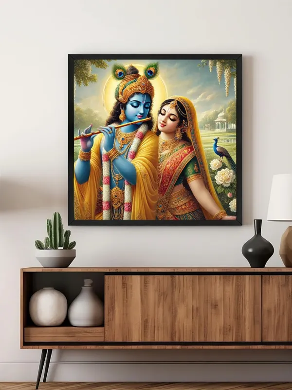 Box_Fiber_Frame_Canvas_Wrapped_Painting_of_Krishna_Playing_Flute_in_Serene_Landscape_-_Divine_Wall_Art_for_Living_Room_-36X36_Inches_(BLF36X360512)
