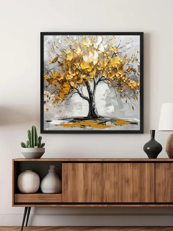 Box_Fiber_Frame_tree_art_with_yellow_leaf_and_white_abstract_effect_modern_art_wall_painting_for_bedroom_abstract_painting_for_living_room_(BLF36X360218)