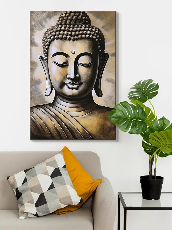 Golden_Buddha_Wall_Canvas_Art_-_Serene_And_Tranquil_Buddhist_Decor_For_Home_And_Office