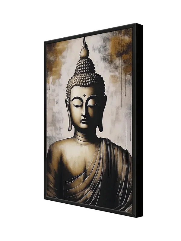 Box_Fiber_Frame_Golden_And_Black_Buddha_Wall_Art_-_Spiritual_Canvas_Painting_For_Peaceful_Home_Decor