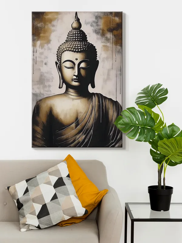 Golden_And_Black_Buddha_Wall_Art_-_Spiritual_Canvas_Painting_For_Peaceful_Home_Decor